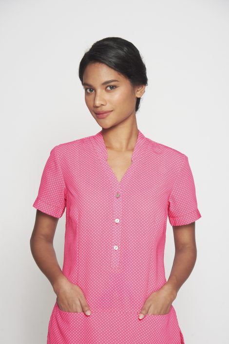 2174 City Stretch Spot Tunic