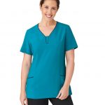 Teal with Navy