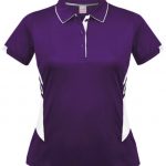 Purple/White