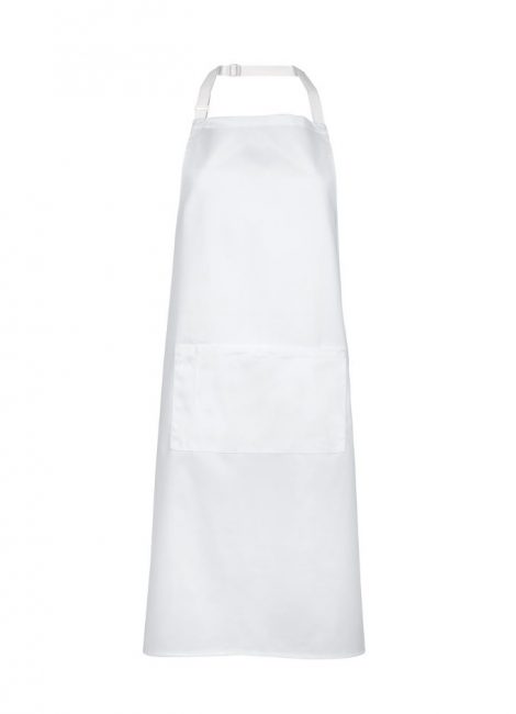 Bib Apron With Pocket 86cm to 93cm