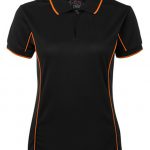 Black/Orange