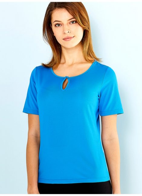 1258S Silvertech S/S Ladies Top