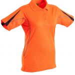 Fluro Orange/ Navy